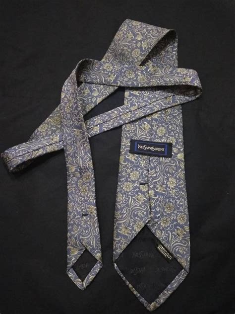 yves saint laurent silk tie|ysl ties for women.